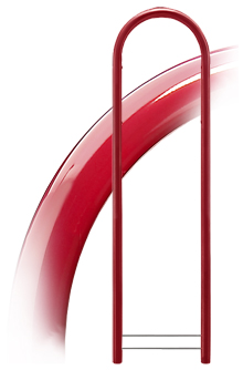 Bobi Round Statief Helder Rood