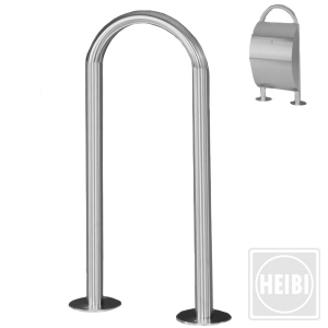 Heibi rvs beugel brievenbusstatief mini op flens 64227-072