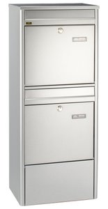 Burg Wächter Jumbo Brievenbus Gegalvaniseerd Zilver