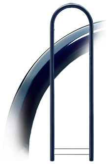 Bobi Round Statief Zwart Blauw