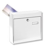 Burg Wächter Brievenbus Potsdam Hekwerk Achter Inworp Wit