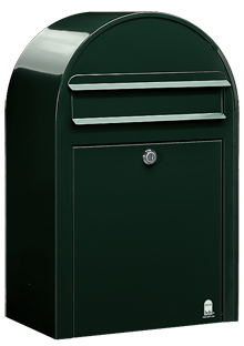 Brievenbus Bobi Classic S Zwart / Groen
