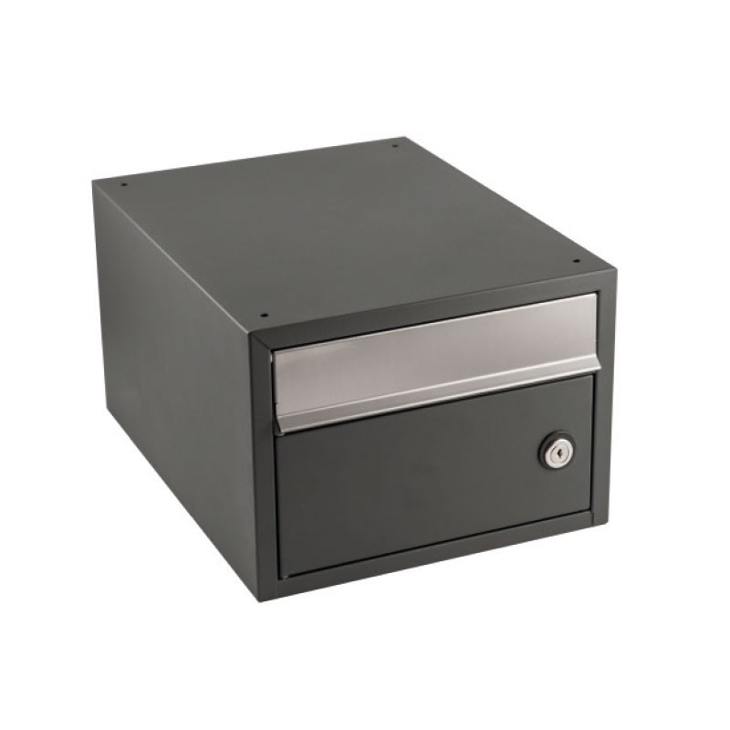 Brievenbus Brick 215mm antraciet