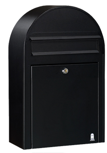 Brievenbus Bobi Classic S Zwart Structuur