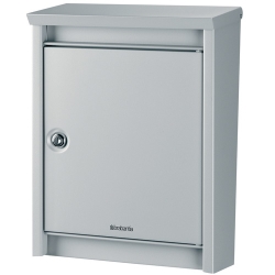 Decayeux brievenbus D110 Zilver Grijs / Brabantia B110 Zilver Grijs