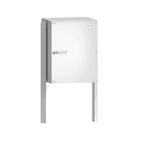 Palen Burg-Wächter eBoxx Terzo 160 Wit Aluminium