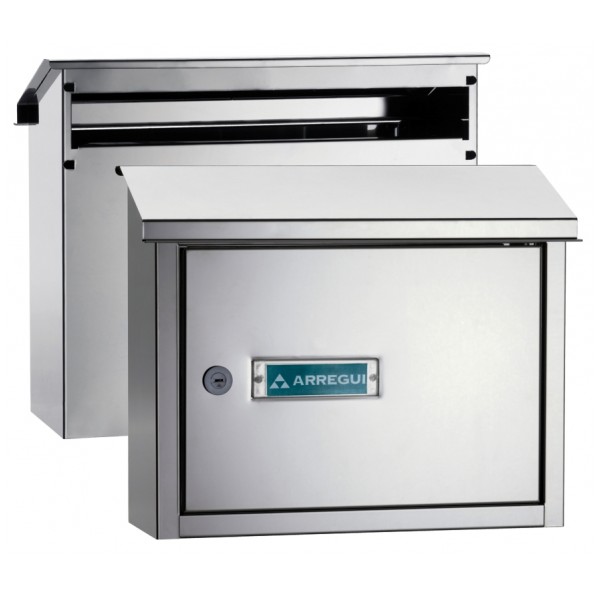 Post Opvangkast Arregui RVS Glans