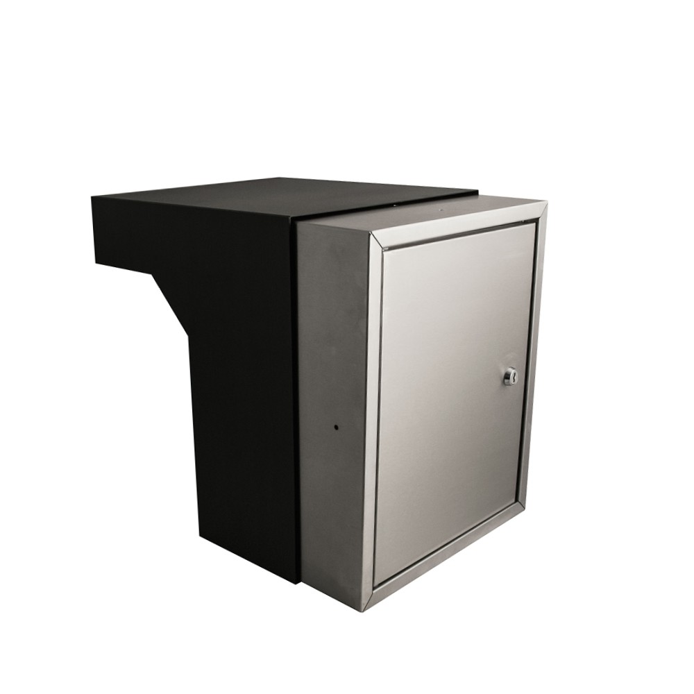 STOER! DOORVOERKAST BERLIJN 40-55 RVS / Zwart