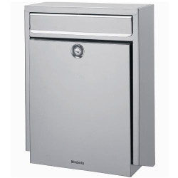 Decayeux Brievenbus D100 Zilvergrijs / Brabantia B100 Zilvergrijs
