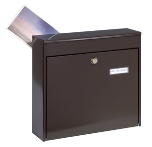 Burg Wächter Brievenbus Potsdam Hekwerk Achter Inworp Bruin