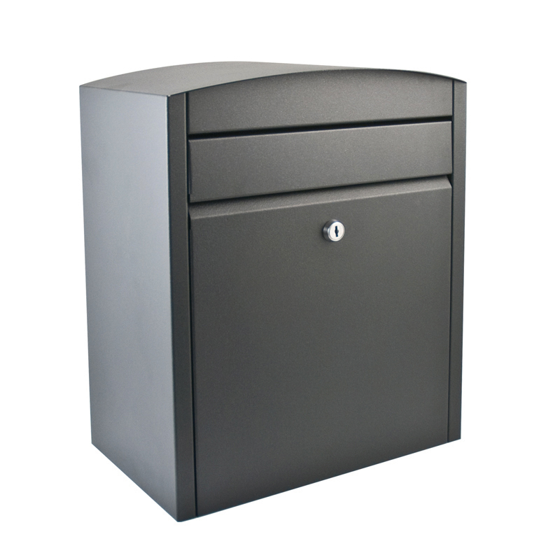 Brievenbus Stoer! LYON Antraciet Grijs