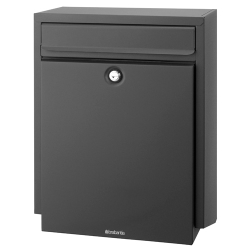 Decayeux Brievenbus D100 Antraciet Grijs / Brabantia B100 Antraciet Grijs