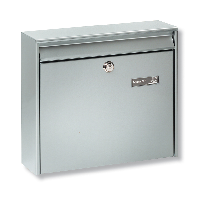 Burg Wächter Brievenbus Potsdam Gegalvaniseerd Zilver